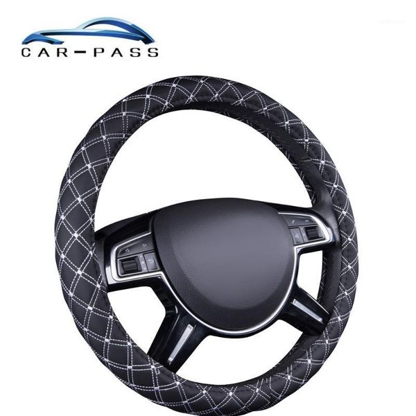 car-pass car steering wheel cover breathable anti slip steering covers suitable 37-38cm auto decoration carbon fiber1
car-pass car steering wheel cover breathable anti slip steering covers suitable 37-38cm auto decoration carbon fiber1