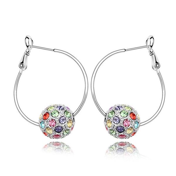 austrian crystal hoop earrings for women fashion sweet jewelry girl's earrings 2021 selling, Golden;silver
austrian crystal hoop earrings for women fashion sweet jewelry girl's earrings 2021 selling, Golden;silver