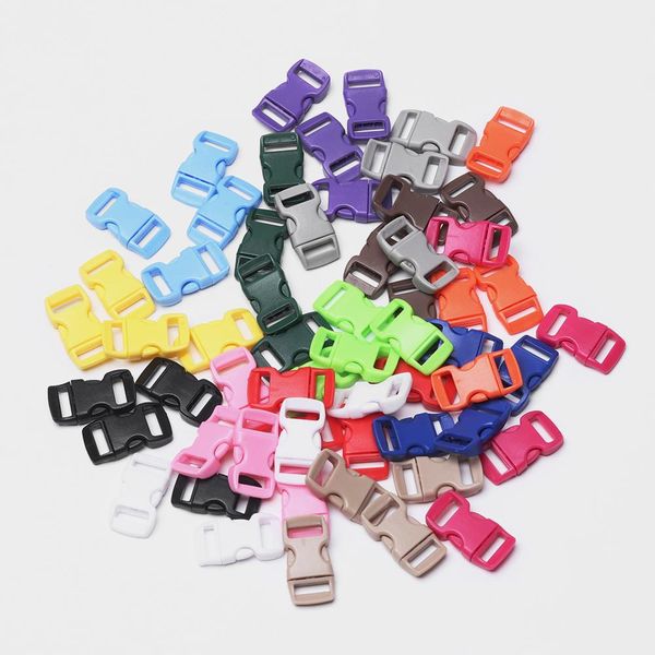10pcs colorful side release buckle curved cord paracord bracelet accessories collar strap webbing outdoor tools parts 3 8 10mm h bbyrsd
10pcs colorful side release buckle curved cord paracord bracelet accessories collar strap webbing outdoor tools parts 3 8 10mm h bbyrsd