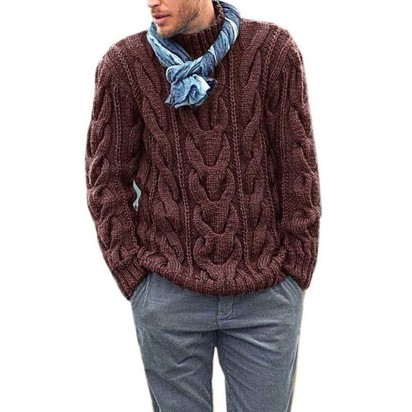 men's sweaters winter sweater pullover thick solid color round neck casual cool plus size all-match vintage, White;black
men's sweaters winter sweater pullover thick solid color round neck casual cool plus size all-match vintage, White;black