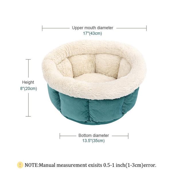warm cat bed round pet puppy cat house nest soft sleeping bag pet basket cushion puppy kennel for small meduim cat wmtvwe
warm cat bed round pet puppy cat house nest soft sleeping bag pet basket cushion puppy kennel for small meduim cat wmtvwe