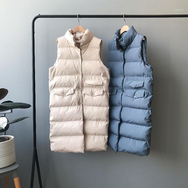 mooirue autumn women vest jacket single breasted slim long cotton vest thin korean cardigan feminino coat1, Black;white
mooirue autumn women vest jacket single breasted slim long cotton vest thin korean cardigan feminino coat1, Black;white