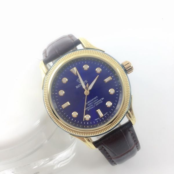 fashion automatic mechanical men's watch watch waterproof luminous mechanical watch, Slivery;brown