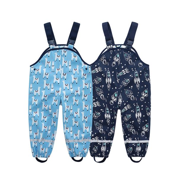 honeyking children's pu rain pant girls toddler summer clothes boys waterproof jumpsuit kids overalls suspenders beach pants 201112, Blue
honeyking children's pu rain pant girls toddler summer clothes boys waterproof jumpsuit kids overalls suspenders beach pants 201112, Blue