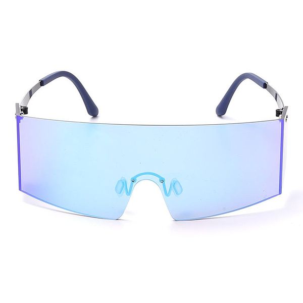 sunglasses fashion rimless women men big flat glasses oversized female mirror goggle uv400 o596, White;black
sunglasses fashion rimless women men big flat glasses oversized female mirror goggle uv400 o596, White;black