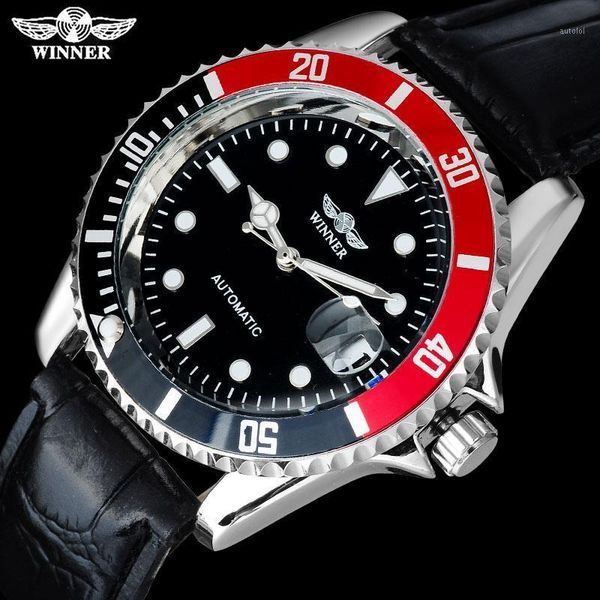 2020 winner popular brand men fashion automatic self wind watches creative silver case transparent glass auto date leather band1, Slivery;brown
2020 winner popular brand men fashion automatic self wind watches creative silver case transparent glass auto date leather band1, Slivery;brown