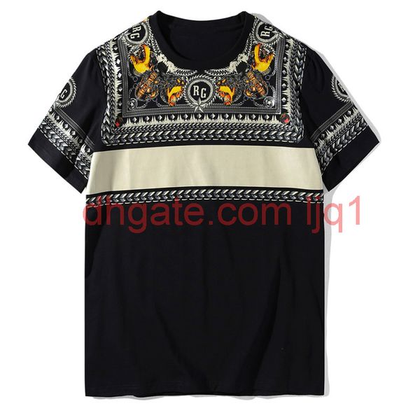 19ss mens t shirt fashion cotton couple short sleeve mens print sport tees size s-2xl, Black
19ss mens t shirt fashion cotton couple short sleeve mens print sport tees size s-2xl, Black