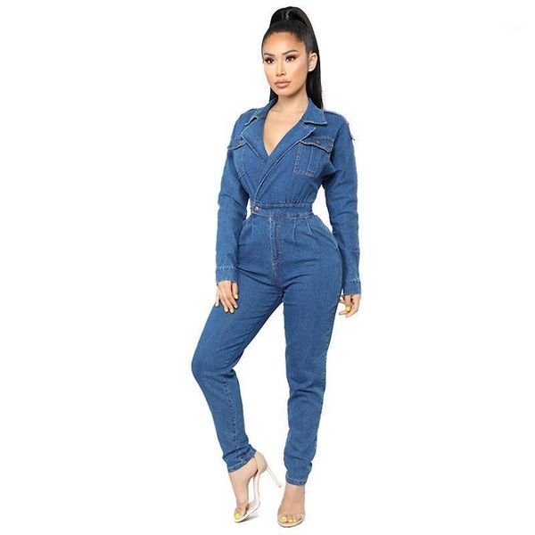 lladies jumpsuit denim overalls 2020 women long sleeve one piece pants female pockets bodysuits jeans romper1, Black;white
lladies jumpsuit denim overalls 2020 women long sleeve one piece pants female pockets bodysuits jeans romper1, Black;white