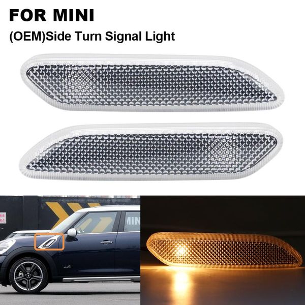 2pcs oem side marker light turn signal blinker lamp for mini cooper r60 countryman 12-17 r61 paceman 12-17
2pcs oem side marker light turn signal blinker lamp for mini cooper r60 countryman 12-17 r61 paceman 12-17