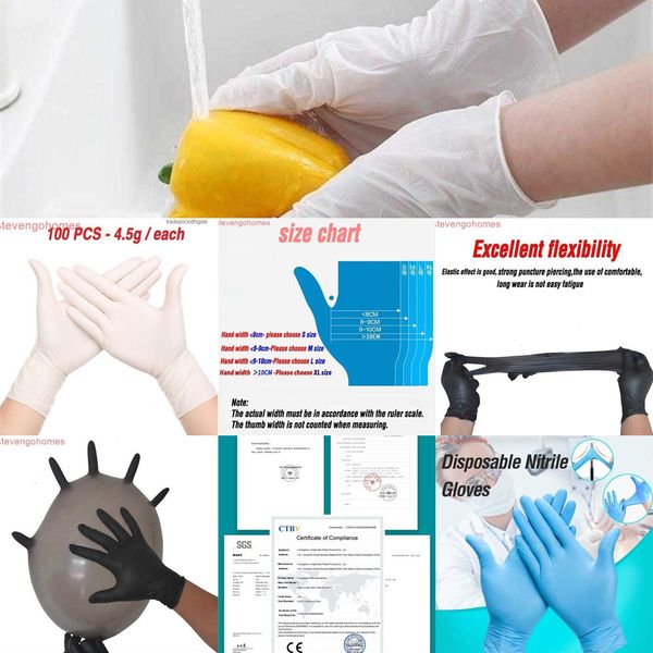 factoryt7pkhousehold wholesale 100pcs huge disposable nitrile latex xl cleaning laboratory nail art tattoo anti-static gl
factoryt7pkhousehold wholesale 100pcs huge disposable nitrile latex xl cleaning laboratory nail art tattoo anti-static gl