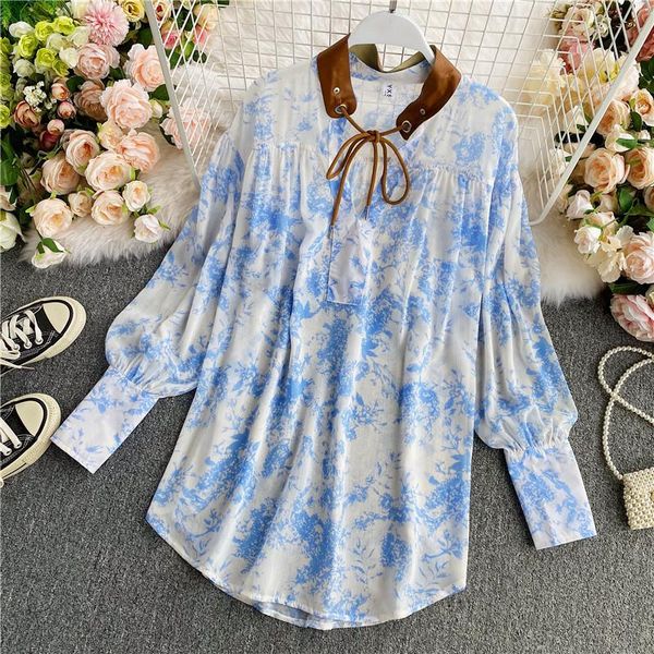 women's blouses & shirts 2021 women fashion long style spring autumn printed v-neck chiffon blouse casual female loose sleeve shirt gir, White
women's blouses & shirts 2021 women fashion long style spring autumn printed v-neck chiffon blouse casual female loose sleeve shirt gir, White
