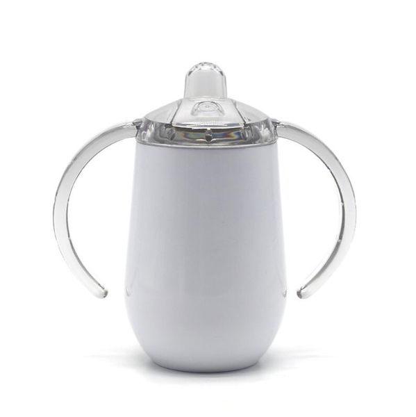 10oz blank sublimation tumblers stainless steel baby feeding bottle with nipple handle 10oz heat transfer sippy cups sea shipping cca12604
10oz blank sublimation tumblers stainless steel baby feeding bottle with nipple handle 10oz heat transfer sippy cups sea shipping cca12604