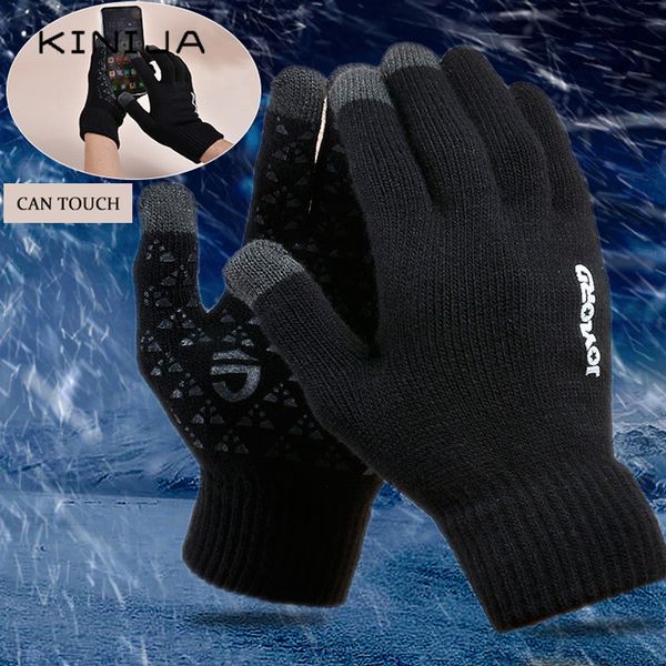 new touch screen knitted winter autumn men women thicken wool mitten outdoors anti-slip warmer couple gloves, Blue;gray
new touch screen knitted winter autumn men women thicken wool mitten outdoors anti-slip warmer couple gloves, Blue;gray