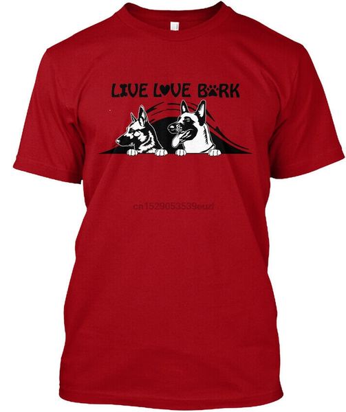 malinois live love bark tee t-shirt sport hooded sweatshirt hoodie
