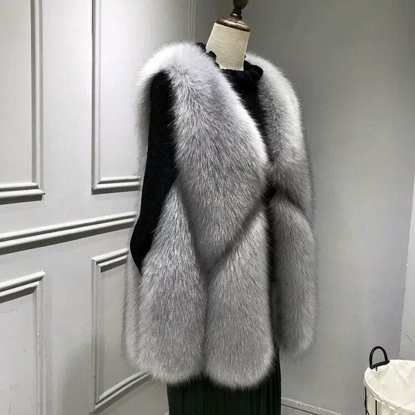 2021 fashion fur coat women plus size faux fur gilet waistcoat winter thick warm outerwear gilet overcoat jacket female y15, Black
2021 fashion fur coat women plus size faux fur gilet waistcoat winter thick warm outerwear gilet overcoat jacket female y15, Black