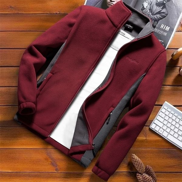fashion men's spring jacket autumn stand collar homme casual jacket men thermal fleece male coat plus size 6xl 7xl 8xl 9xl 201104, Black;brown
fashion men's spring jacket autumn stand collar homme casual jacket men thermal fleece male coat plus size 6xl 7xl 8xl 9xl 201104, Black;brown