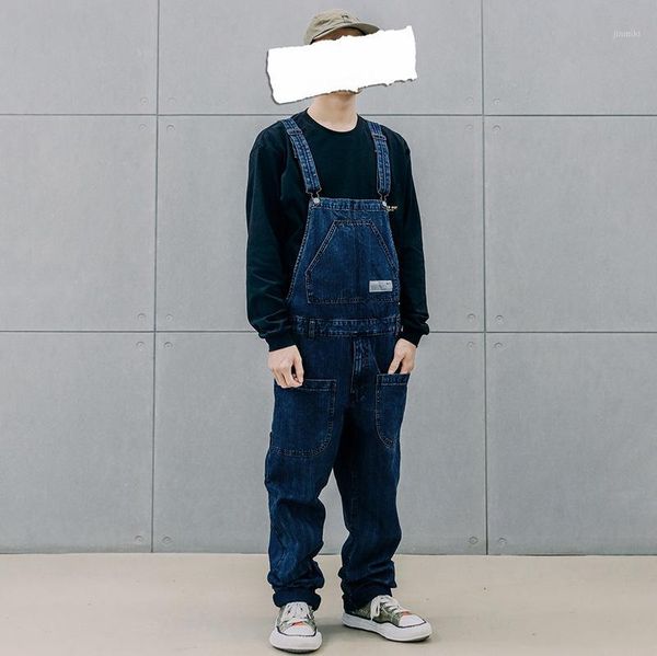 male streetwear hip hop loose jumpsuit overalls jeans trousers men washed vintage fashion loose straight bib cargo denim pant1, Blue
male streetwear hip hop loose jumpsuit overalls jeans trousers men washed vintage fashion loose straight bib cargo denim pant1, Blue