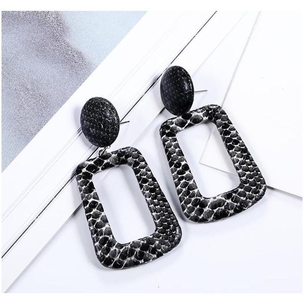 2019 white snake print leather earrings for women bohemian print leopard drop dangle earring sqcfba homes2007, Golden
2019 white snake print leather earrings for women bohemian print leopard drop dangle earring sqcfba homes2007, Golden