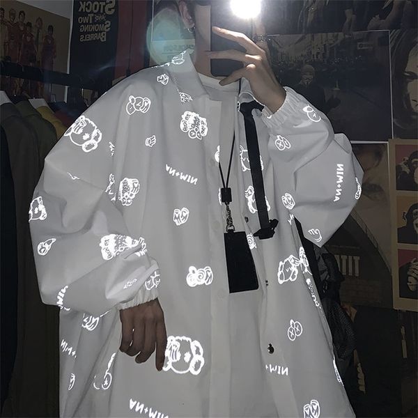 privathinker autumn new couple jackets reflective men's casual oversize coat hip hop woman streetwear fashion clothing 201103, Black;brown
privathinker autumn new couple jackets reflective men's casual oversize coat hip hop woman streetwear fashion clothing 201103, Black;brown