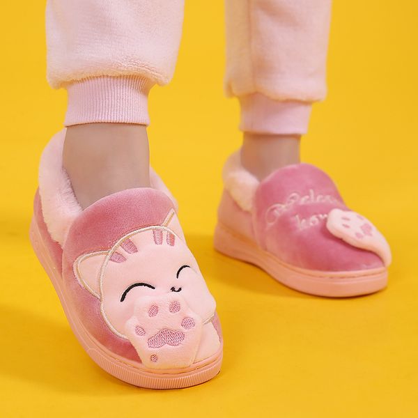 children' slippers for kids baby infant winter slippers animal cat plush slippers for toddler girls boys warm home indoor shoes 1031, Black;grey
children' slippers for kids baby infant winter slippers animal cat plush slippers for toddler girls boys warm home indoor shoes 1031, Black;grey