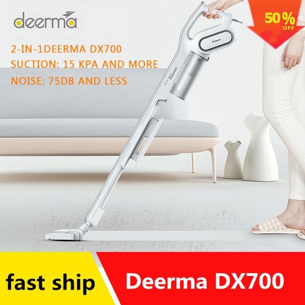 2020 deerma dx700 2-in-1 vertical hand-held vacuum cleaner with large capacity dust box low noise triple filter dust collector
2020 deerma dx700 2-in-1 vertical hand-held vacuum cleaner with large capacity dust box low noise triple filter dust collector
