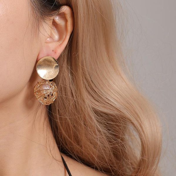 geometric earrings vintage simulated love christmas gift wedding party dangle drop earrings, Golden
geometric earrings vintage simulated love christmas gift wedding party dangle drop earrings, Golden