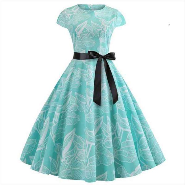 Women Summer Dress Floral Print Retro Vintage 1950s 60s Casual Party Office Robe Rockabilly Dresses Plus Size Vestido Mujer, Black;gray
Women Summer Dress Floral Print Retro Vintage 1950s 60s Casual Party Office Robe Rockabilly Dresses Plus Size Vestido Mujer, Black;gray