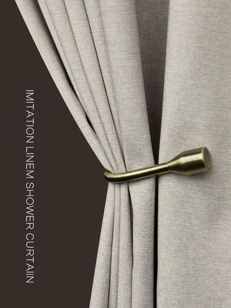 liang qi elegant shower curtain bathroom bathtub partition quality linen-like fabric home waterproof mildewproof thick curtains
liang qi elegant shower curtain bathroom bathtub partition quality linen-like fabric home waterproof mildewproof thick curtains