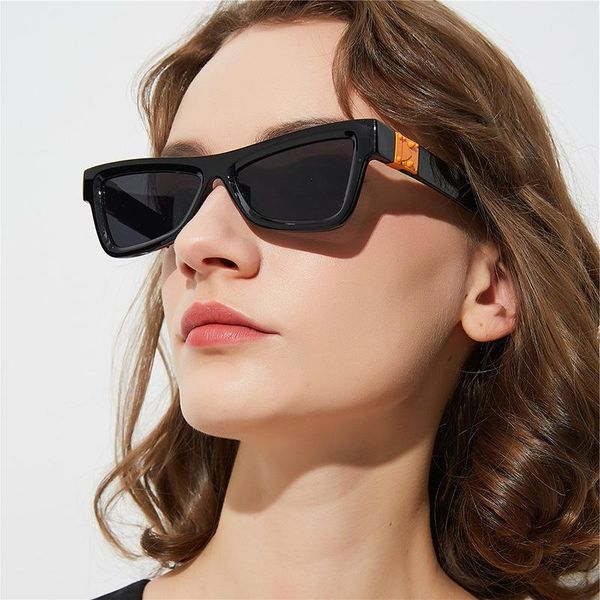 shauna retro women cat eye sunglasses brand designer men shades uv400, White;black