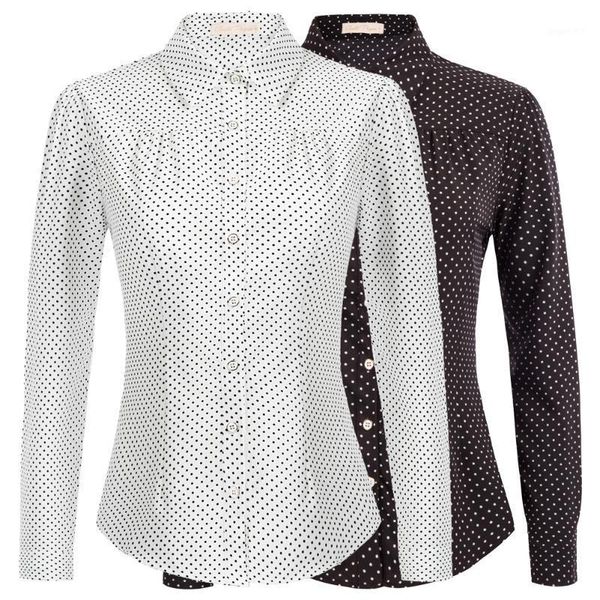 casual shirts women clothes polka dots shirt vintage long sleeve square collar curved hem summer autumn office work1, White
casual shirts women clothes polka dots shirt vintage long sleeve square collar curved hem summer autumn office work1, White
