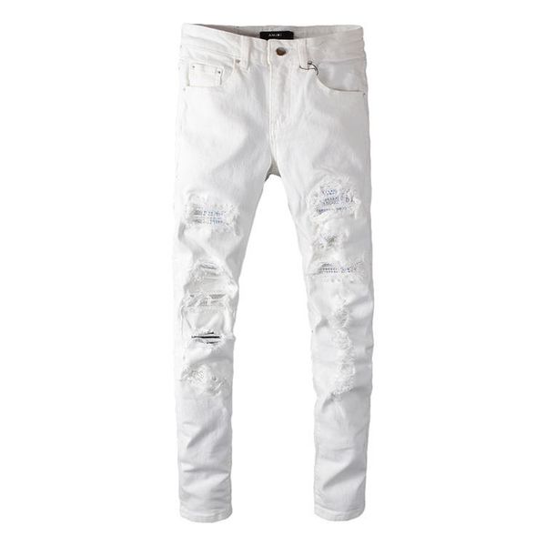 mens jeans #625 distressed motorcycle biker jeans slim ripped hole stripe famous denim men pants jeans, Blue
mens jeans #625 distressed motorcycle biker jeans slim ripped hole stripe famous denim men pants jeans, Blue