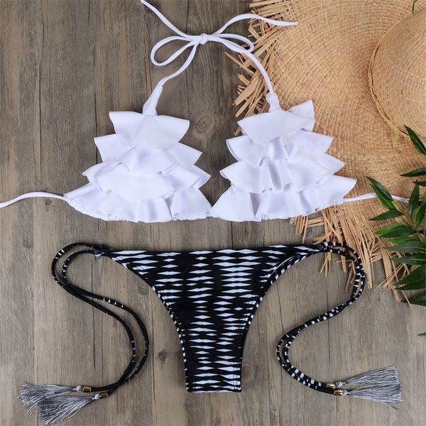 new brazilian bikini set push up swimwear women's swimsuit bathing suits swimming suit for women maillot de bain e045 y200319, White;black
new brazilian bikini set push up swimwear women's swimsuit bathing suits swimming suit for women maillot de bain e045 y200319, White;black