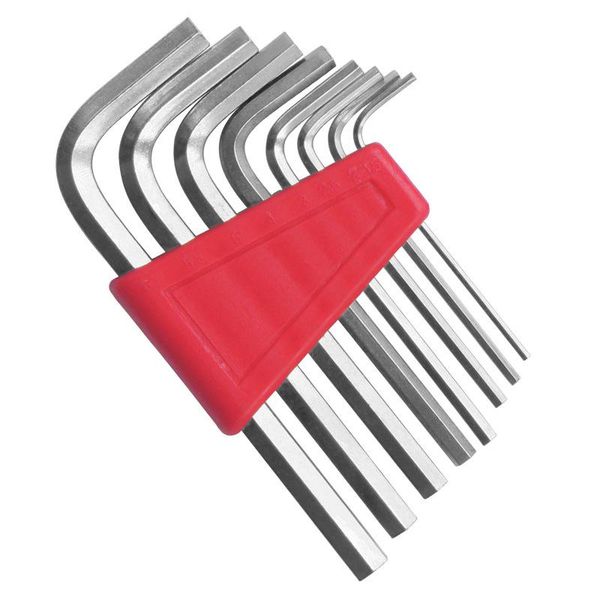 jewii 8pcs hex key allen wrench 1/16"- 1/4" inch & 1.5mm-6mm metric size chromium-vanadium steel spanner short arm tool set
jewii 8pcs hex key allen wrench 1/16"- 1/4" inch & 1.5mm-6mm metric size chromium-vanadium steel spanner short arm tool set