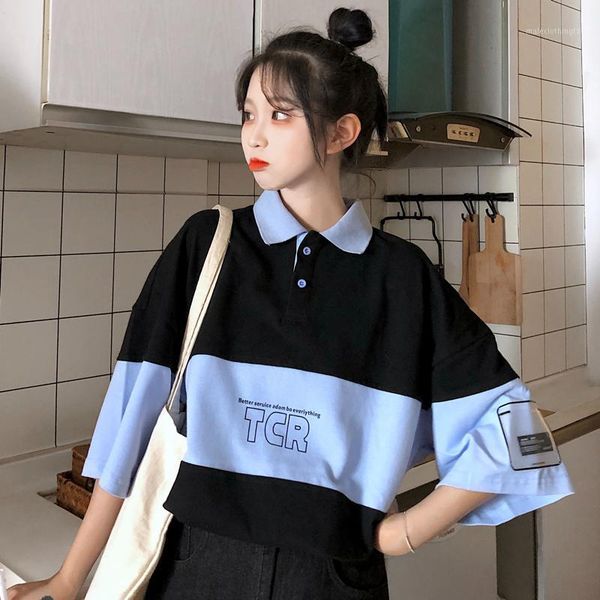 women's polos college stripe shirt women long sleeve casual cotton sweatershirt blue pink black lady harajuku shirts schoolgirl tunic1, White
women's polos college stripe shirt women long sleeve casual cotton sweatershirt blue pink black lady harajuku shirts schoolgirl tunic1, White