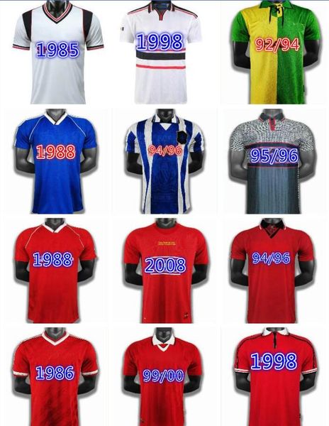 man 07 08 90 92 retro final match utd home manchester soccer jersey 1994 1998 ronaldo beckham cantona keane scholes giggs football shirt, Black;yellow
man 07 08 90 92 retro final match utd home manchester soccer jersey 1994 1998 ronaldo beckham cantona keane scholes giggs football shirt, Black;yellow