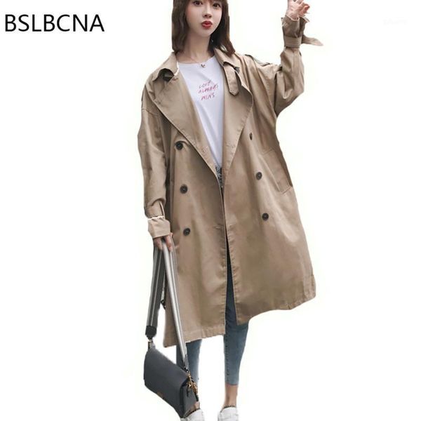 2018 vintage korean style khaki knee length overcoat autumn windbreaker female bf blazer loose casual elegant coat women a1261, Tan;black
2018 vintage korean style khaki knee length overcoat autumn windbreaker female bf blazer loose casual elegant coat women a1261, Tan;black
