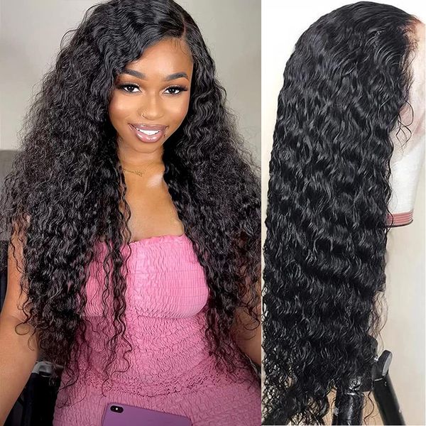 lx brand glueless water wave lace front wigs for women high temperature fiber hair long wig cosplay wigs for women syntheticfactory direct, Black
lx brand glueless water wave lace front wigs for women high temperature fiber hair long wig cosplay wigs for women syntheticfactory direct, Black