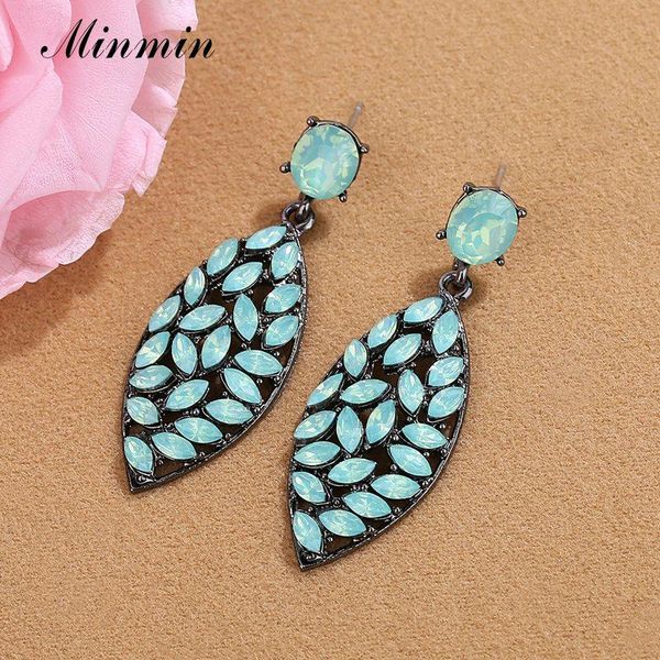 dangle & chandelier minmin vintage 4 colors crystal geometric drop earrings for women bohemian leaf hanging fashion jewelry meh1464, Silver
dangle & chandelier minmin vintage 4 colors crystal geometric drop earrings for women bohemian leaf hanging fashion jewelry meh1464, Silver