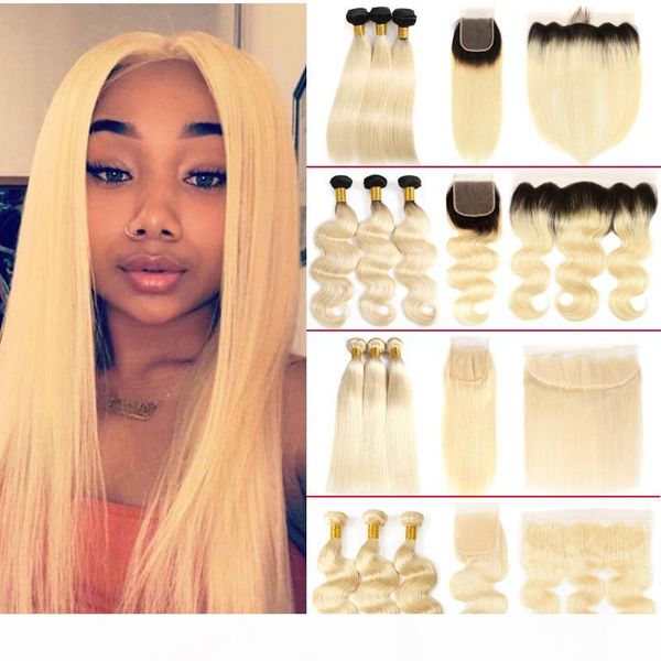 brazilian virgin human hair extensions straight 613# honey blonde human hair weave with closure 3 bundles with 4x4 lace closure, Black;brown
brazilian virgin human hair extensions straight 613# honey blonde human hair weave with closure 3 bundles with 4x4 lace closure, Black;brown