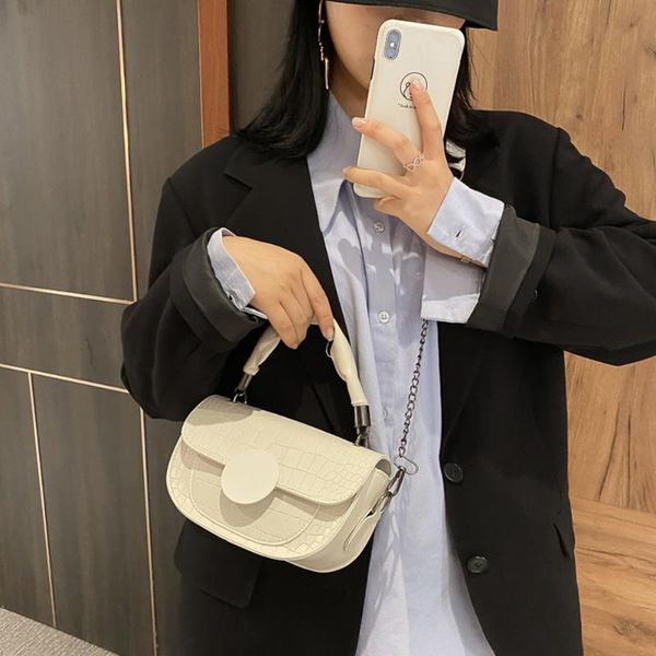 alligator pu women shoulder totes bag portable semicircle small chain handbags youth ladies simple versatile bag
alligator pu women shoulder totes bag portable semicircle small chain handbags youth ladies simple versatile bag