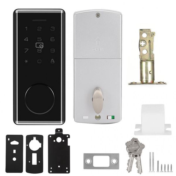 fully automatic intelligent password electronic indoor door lock bluetooth app ttlock fechadura digital smart lock
fully automatic intelligent password electronic indoor door lock bluetooth app ttlock fechadura digital smart lock