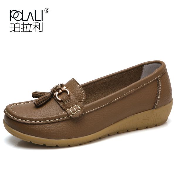 polali 2020 summer genuine leather women casual fashion breathable slip-on peas massage flat shoes, Red;white
polali 2020 summer genuine leather women casual fashion breathable slip-on peas massage flat shoes, Red;white