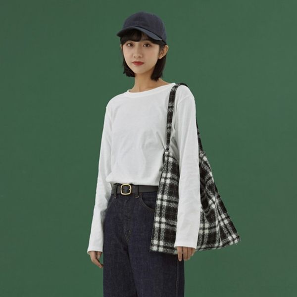 nzo75 new korean version qsyvs women versatile basic loose white crew neck long sleeve for and in t-shirt t-shirt early autumn 2020 simple
nzo75 new korean version qsyvs women versatile basic loose white crew neck long sleeve for and in t-shirt t-shirt early autumn 2020 simple