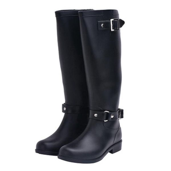2020 fashion water boots female long tube zipper high-heeled acid and alkali waterproof non-slip rain boots large size rain boot, Black
2020 fashion water boots female long tube zipper high-heeled acid and alkali waterproof non-slip rain boots large size rain boot, Black