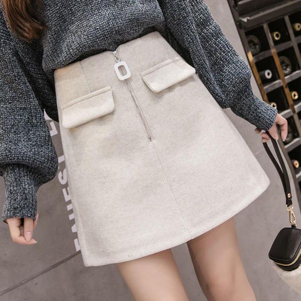 2021 new women with high tweed women's autumn fashion thin zip line female skirt lower y359 wu0y, Black
2021 new women with high tweed women's autumn fashion thin zip line female skirt lower y359 wu0y, Black
