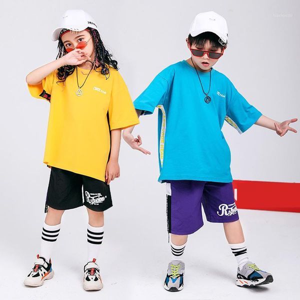 children hip hop outfits summer boys girls short sleeve t shirt loosed shorts fashion performance clothes jazz dance wear1, Black;red
children hip hop outfits summer boys girls short sleeve t shirt loosed shorts fashion performance clothes jazz dance wear1, Black;red