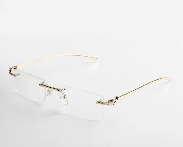 rimless eyeglasses frame clear lens men retro hip hop glasses sport sunglasses uv eyewear with box, White;black
rimless eyeglasses frame clear lens men retro hip hop glasses sport sunglasses uv eyewear with box, White;black