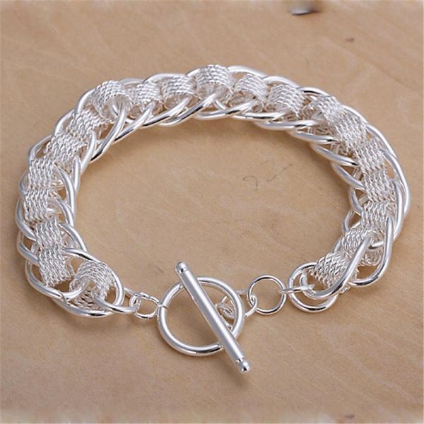 gift silver color bracelets new women men chain fashion jewelry christmas gifts h sqczfd, Black
gift silver color bracelets new women men chain fashion jewelry christmas gifts h sqczfd, Black