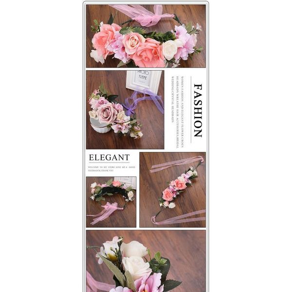 haimeikang women wedding floral crown head band floral head wreath flower headband bridesmaid bridal garland forehead h jllysk
haimeikang women wedding floral crown head band floral head wreath flower headband bridesmaid bridal garland forehead h jllysk
