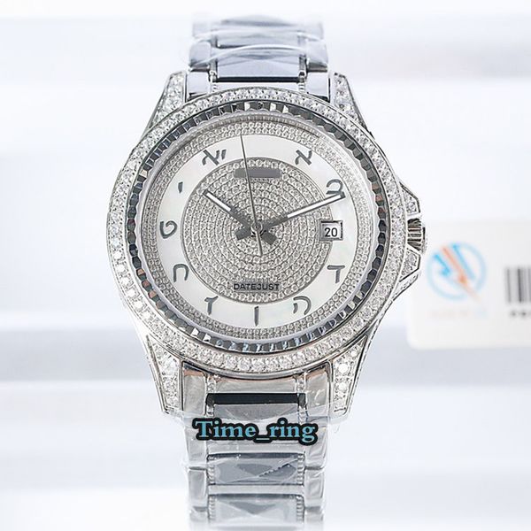 version m86285-0001 diamond dial silver diamond bezel 3255 automatic mechanical movement mens watch 316l steel band designer watches, Slivery;brown
version m86285-0001 diamond dial silver diamond bezel 3255 automatic mechanical movement mens watch 316l steel band designer watches, Slivery;brown